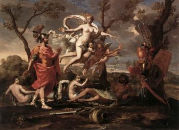 尼古拉斯 普桑 Venus Presenting Arms to Aeneas 尼古拉斯 普桑 Venus Presenting Arms to Aeneas